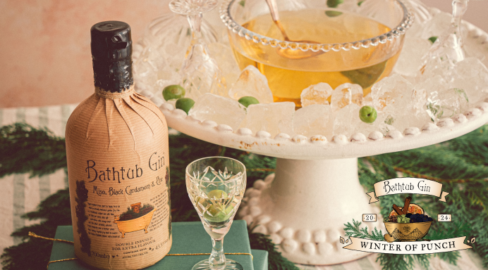 Mini Miso Martini Punch – Bathtub Gin