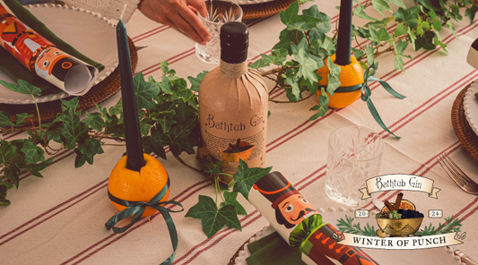 Orange Candle Holder